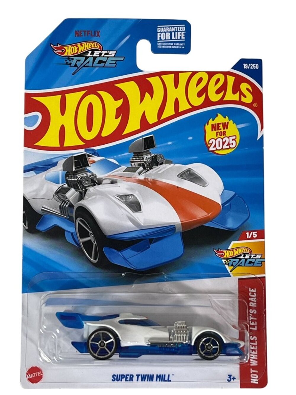 Hot Wheels Car Super Twin Mill HW Lets Race Cars Toy Diecast 2025 1 64 Kids